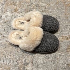 UGG knit slippers